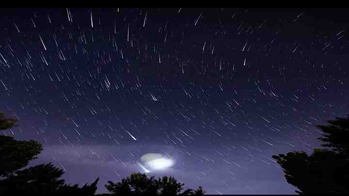 Moon Venus Jupiter conjunction Star Trails Timelapse 2-25-2012 1280x720 Time: 01:49