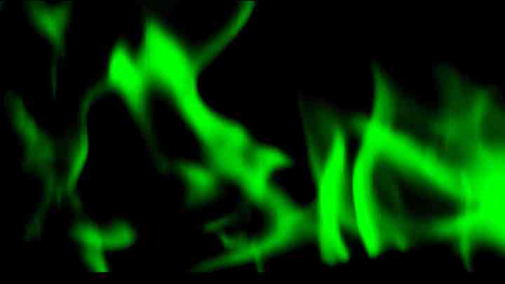 Slow Motion Green Flames 1280x720 Time: 02:03