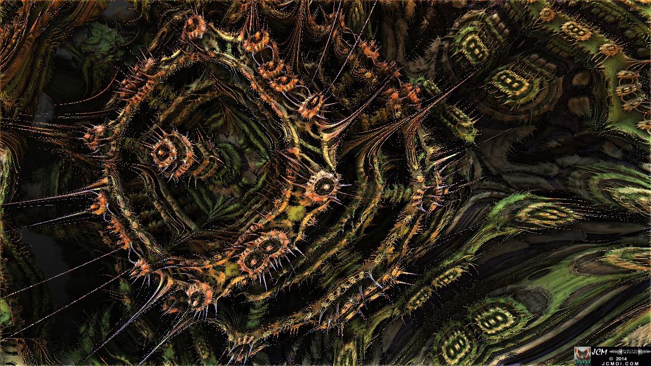 88 Virus Fractal Image still frame from the video on YouTube