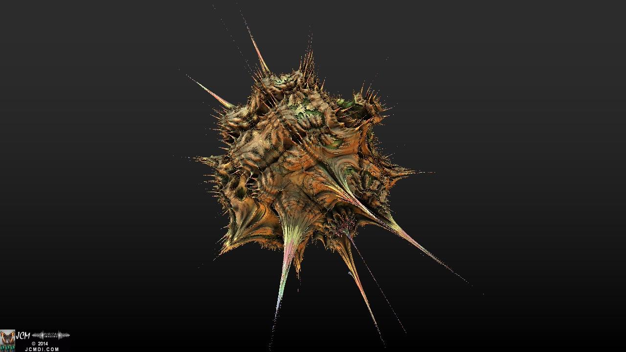 88 Virus Fractal Image still frame from the video on YouTube