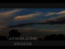 Catalog#:V03036HD License:$100.00, Format:1920x1080p Indeo 4.5/5.1 (.AVI) at 30fps, Length:35 sec. slow stratus forming sunset fade-out in timelapse