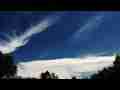 Catalog#:V05688HD License:$45.00, Format:1920x1080p Indeo 4.5/5.1 (.AVI) at 30fps, Length:13 sec. Passing cirrus and lenticular cloud time lapse
