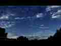 Catalog#:V06463 License:$88.00, Format:1920x1080p Indeo 4.5 (.AVI) at 30fps, Length:17 sec. Natural cirrus/cumulus sunset fadeout timelapse