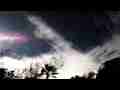 Catalog#:V07098 License:$80.00, Format:1920x1080p Indeo 4.5/5.1 (.AVI) at 30fps, Length:15 sec. Very high cirrus passing behind trees time lapse