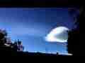 Catalog#:V07400 License:$92.00, Format:1920x1080p Indeo 4.5/5.1 (.AVI) at 30fps, Length:18 sec. Cool morphing 'UFO' lenticular cloud and jet trails timelapse HD
