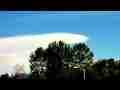 Catalog#:V08534 License:$100.00, Format:1920x1080 Motion JPEG(.AVI) at 30fps, Length: approx.20 sec. Distant Lenticular wave cloud leading edge forming HD timelapse
