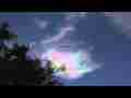 Catalog#:V10849 License:$100.00, Format:1920x1080 H.264 AVCHD (.MTS ) at 30fps, Length: approx.20 sec. iridescent cirrus cloud (natural color) realtime