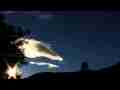 Catalog#:V10863a License:$80.00, Format:1920x1080 Motion JPEG(.AVI) at 30fps, Length: approx.15 sec. iridescent cirrus cloud series forming wide view through wires 4x timelapse